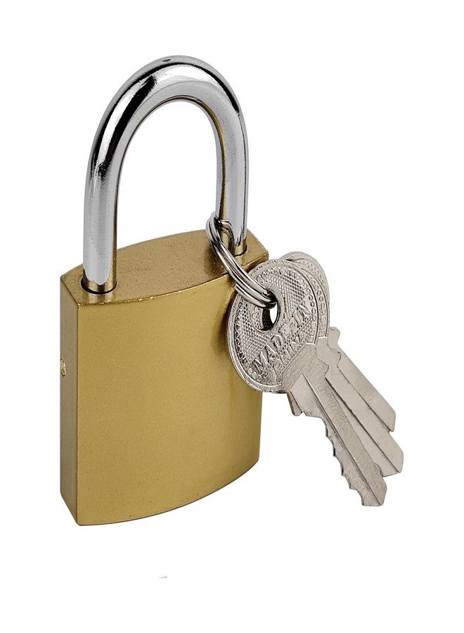 Kuyaehe 1 Pcs Small Keyed Padlocks, 1.25 Inch (32 mm) Locker Lock with Keys for Luggage Locks Gym Locker Toolbox (1.25Inch) - Image 1
